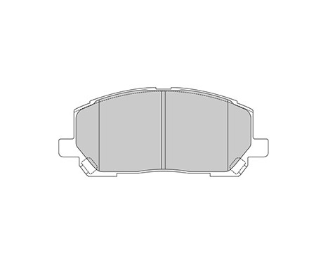 Brake Pad Set, disc brake 37260 ABS, Image 2