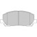 Brake Pad Set, disc brake 37260 ABS, Thumbnail 2