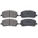 Brake Pad Set, disc brake 37260 ABS, Thumbnail 4