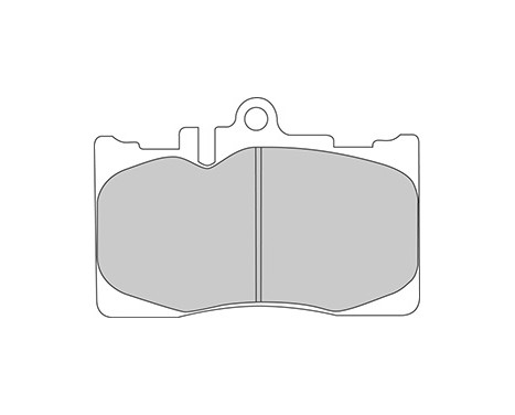 Brake Pad Set, disc brake 37261 ABS, Image 2