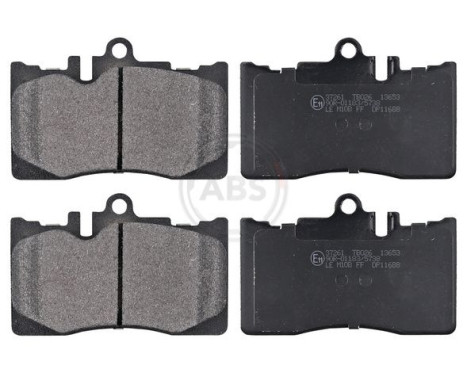 Brake Pad Set, disc brake 37261 ABS, Image 4
