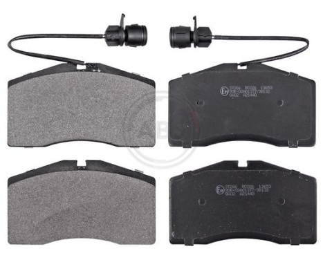 Brake Pad Set, disc brake 37266 ABS, Image 3