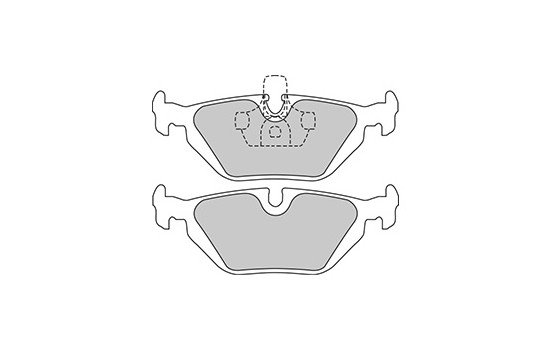 Brake Pad Set, disc brake 37267 ABS, Image 3