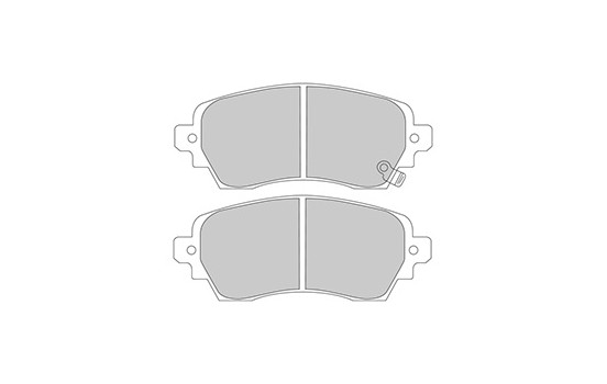 Brake Pad Set, disc brake 37269 ABS, Image 2