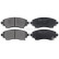 Brake Pad Set, disc brake 37269 ABS, Thumbnail 4