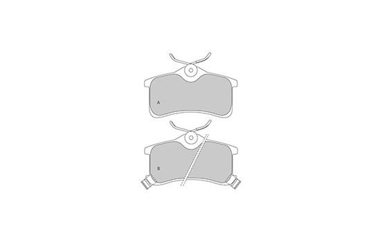 Brake Pad Set, disc brake 37270 ABS, Image 2