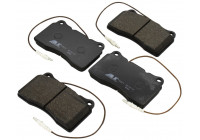 Brake Pad Set, disc brake 37271 ABS