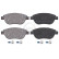 Brake Pad Set, disc brake 37273 ABS, Thumbnail 4