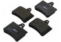 Brake Pad Set, disc brake 37276 ABS