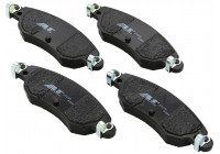 Brake Pad Set, disc brake 37278 ABS