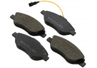 Brake Pad Set, disc brake 37281 ABS