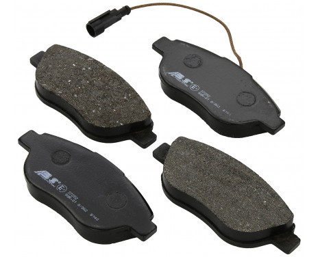 Brake Pad Set, disc brake 37282 ABS