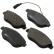 Brake Pad Set, disc brake 37282 ABS