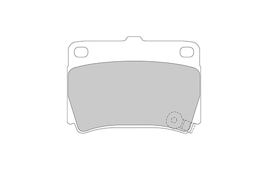 Brake Pad Set, disc brake 37284 ABS, Image 2