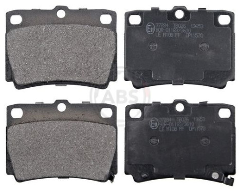 Brake Pad Set, disc brake 37284 ABS, Image 4