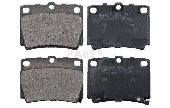 Brake Pad Set, disc brake 37284 ABS, Image 4