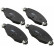 Brake Pad Set, disc brake 37285 ABS