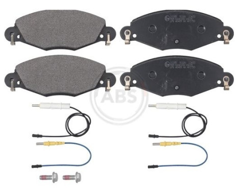 Brake Pad Set, disc brake 37285 ABS, Image 4