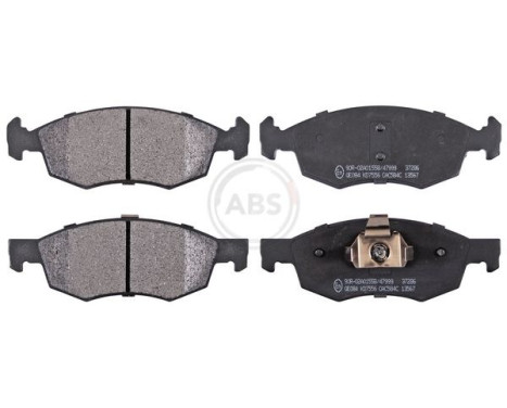 Brake Pad Set, disc brake 37286 ABS, Image 4