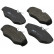 Brake Pad Set, disc brake 37287 ABS