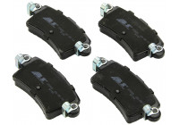 Brake Pad Set, disc brake 37289 ABS