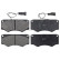 Brake Pad Set, disc brake 37295 ABS, Thumbnail 3