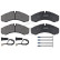 Brake Pad Set, disc brake 37299 ABS, Thumbnail 2