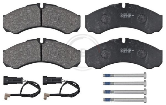 Brake Pad Set, disc brake 37299 ABS, Image 2