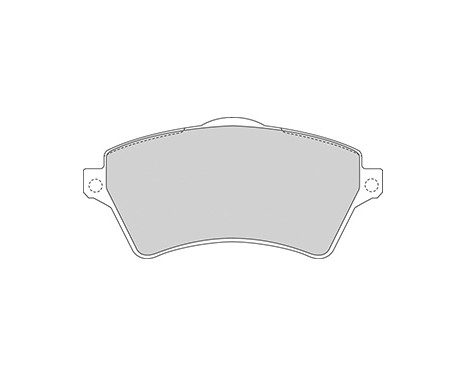 Brake Pad Set, disc brake 37303 ABS, Image 2