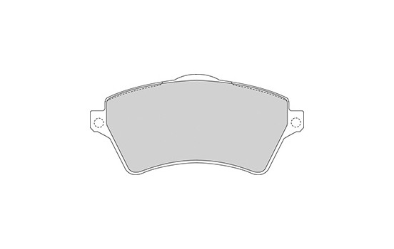 Brake Pad Set, disc brake 37303 ABS, Image 2