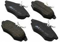 Brake Pad Set, disc brake 37307 ABS