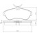 Brake Pad Set, disc brake 37308 ABS, Thumbnail 3