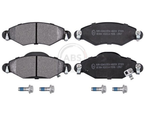 Brake Pad Set, disc brake 37309 ABS, Image 3