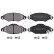 Brake Pad Set, disc brake 37309 ABS, Thumbnail 3