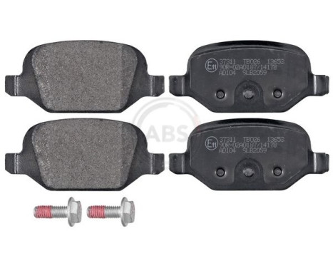 Brake Pad Set, disc brake 37311 ABS, Image 4