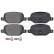 Brake Pad Set, disc brake 37311 ABS, Thumbnail 4