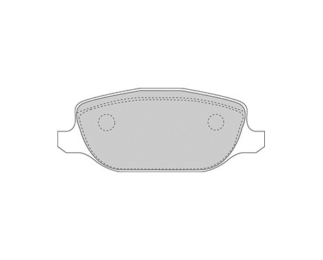 Brake Pad Set, disc brake 37317 ABS, Image 3