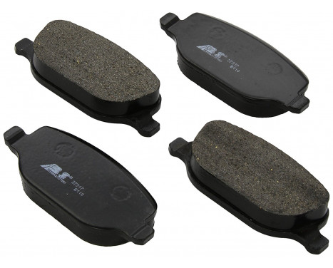 Brake Pad Set, disc brake 37317 ABS