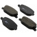 Brake Pad Set, disc brake 37317 ABS