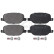 Brake Pad Set, disc brake 37317 ABS, Thumbnail 4