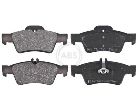 Brake Pad Set, disc brake 37319 ABS, Image 4