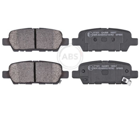 Brake Pad Set, disc brake 37321 ABS, Image 3
