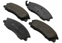 Brake Pad Set, disc brake 37323 ABS
