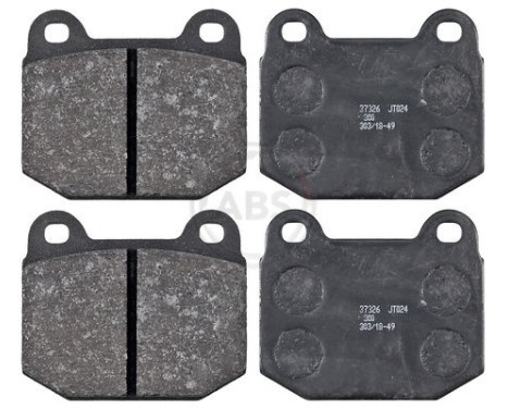 Brake Pad Set, disc brake 37326 ABS, Image 3