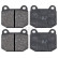 Brake Pad Set, disc brake 37326 ABS, Thumbnail 3