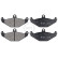 Brake Pad Set, disc brake 37327 ABS, Thumbnail 4