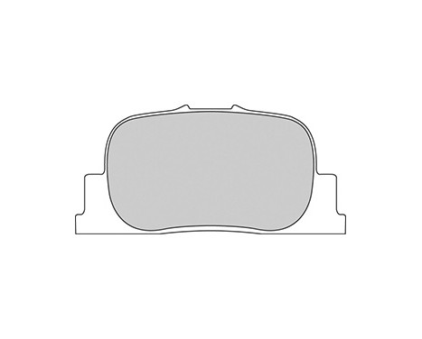 Brake Pad Set, disc brake 37330 ABS, Image 3