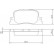 Brake Pad Set, disc brake 37330 ABS, Thumbnail 2