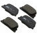 Brake Pad Set, disc brake 37330 ABS