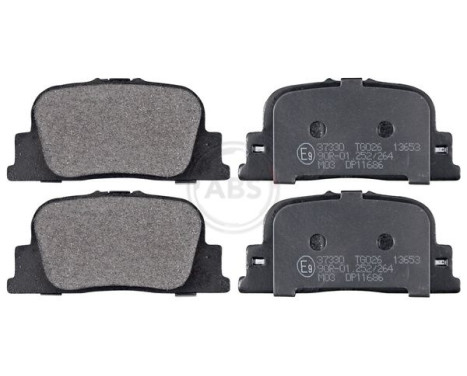 Brake Pad Set, disc brake 37330 ABS, Image 4